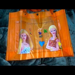 Orange 🍊 Barbie Girl Reusable Shopping Tote